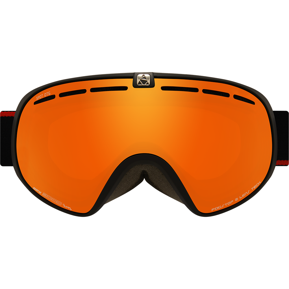 SPOT OTG SPX3 MAT BLACK ORANGE MIRROR