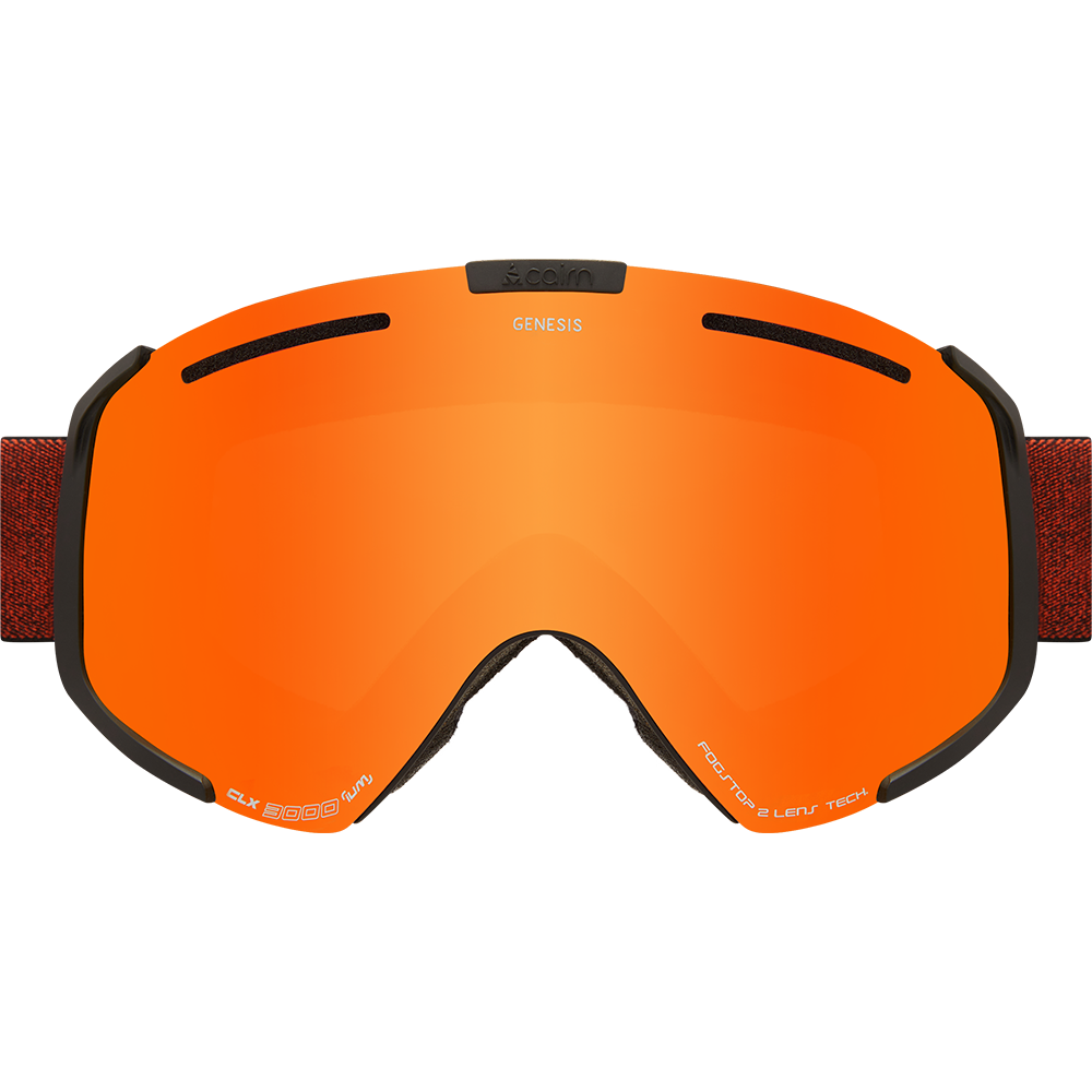 GENESIS CLX3 MAT BLACK ORANGE