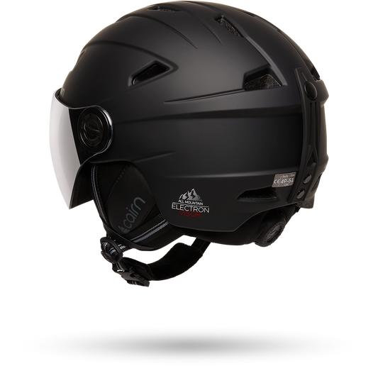 ELECTRON VISOR MAT BLACK