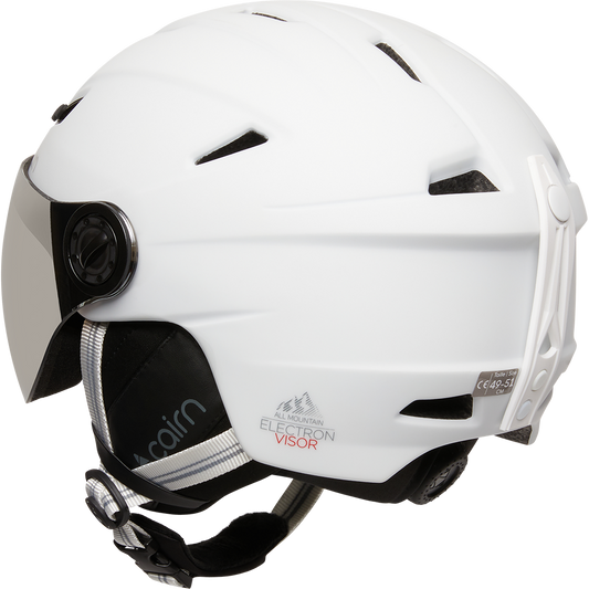 ELECTRON VISOR J MAT WHITE