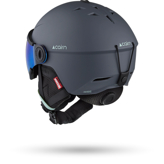 RISE VISOR PURE MAT GRAPHITE JADE