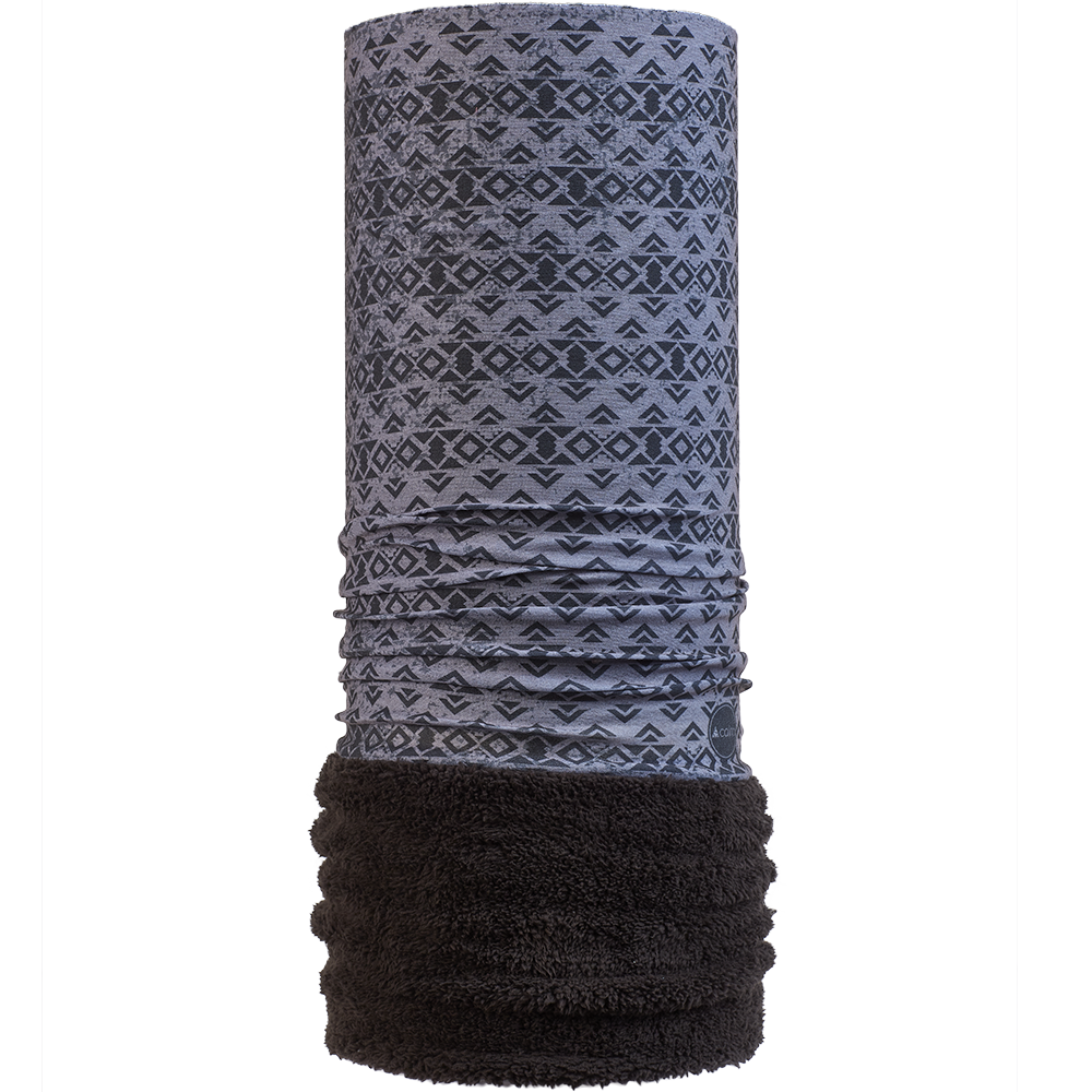 MALAWI POLAR PLUSH GRAPHITE ETHNIC