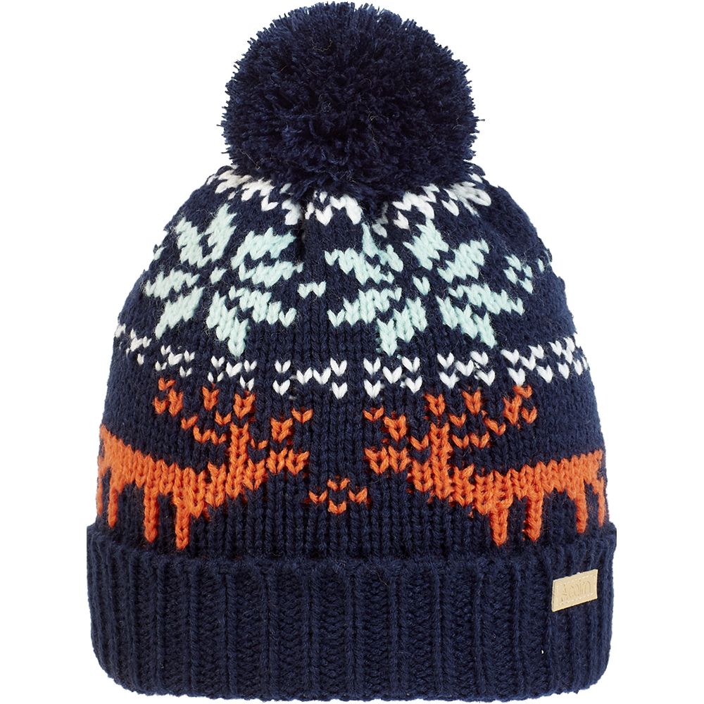 MAE HAT J JACQUARD TERRACOTTA
