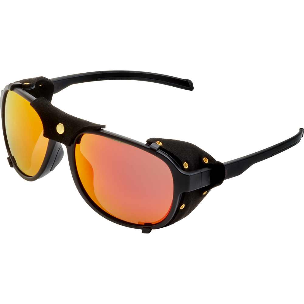 NORTH POLARIZED MAT BLACK RED