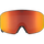 BERA L PURE LENS CLX3 MAT BLACK -  RED
