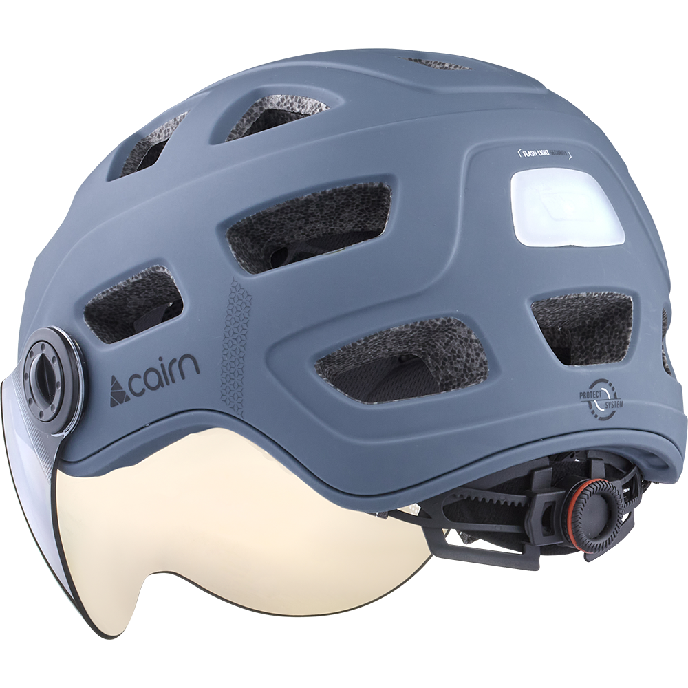 QUARTZ VISOR LED USB MAT GREY