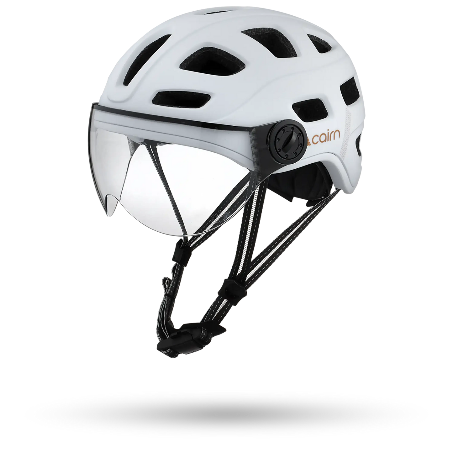 QUARTZ VISOR MAT METALLIC WHITE 