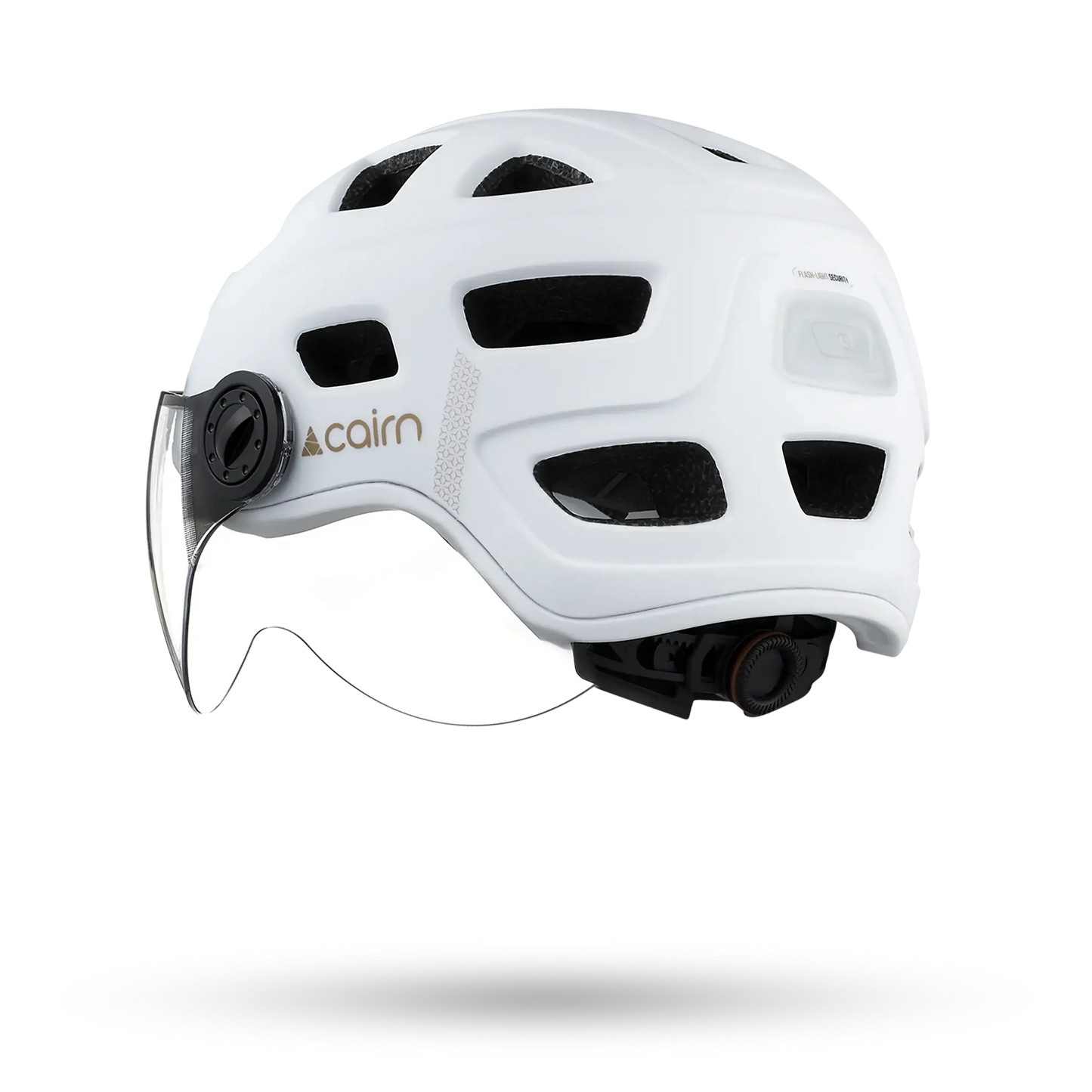 QUARTZ VISOR MAT METALLIC WHITE 