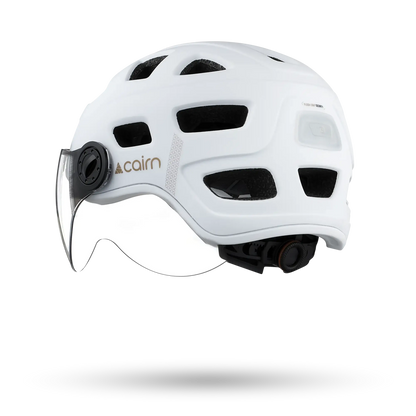 QUARTZ VISOR MAT METALLIC WHITE 