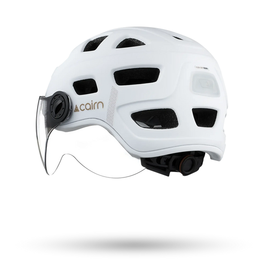 QUARTZ VISOR MAT METALLIC WHITE 