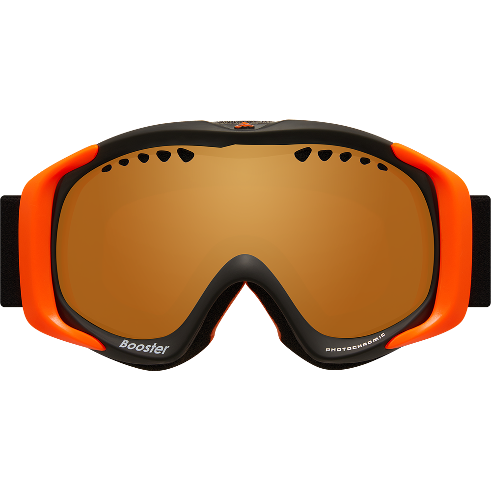 BOOSTER SPX PHOTOCHROMIC MAT BLACK NEON ORANGE