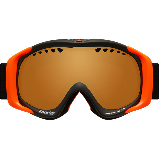 BOOSTER SPX PHOTOCHROMIC MAT BLACK NEON ORANGE