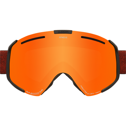 GENESIS CLX3 MAT BLACK ORANGE