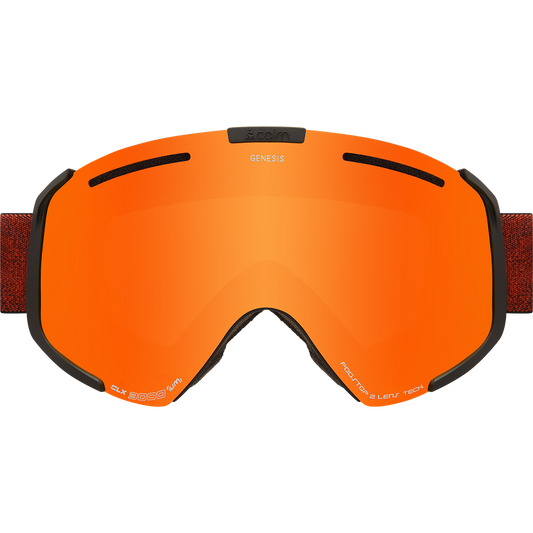 GENESIS CLX3 MAT BLACK ORANGE