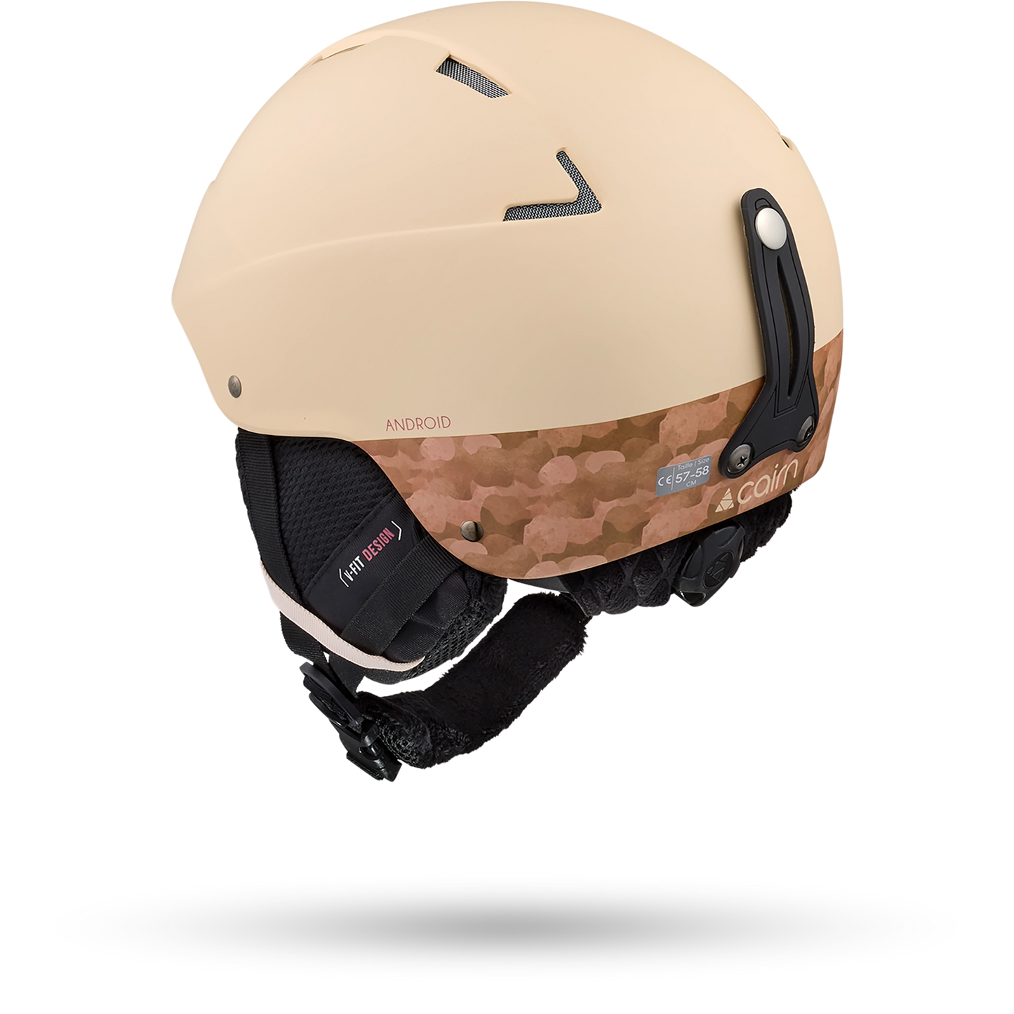 ANDROID GRAPHIC MAT LIGHT PEACH