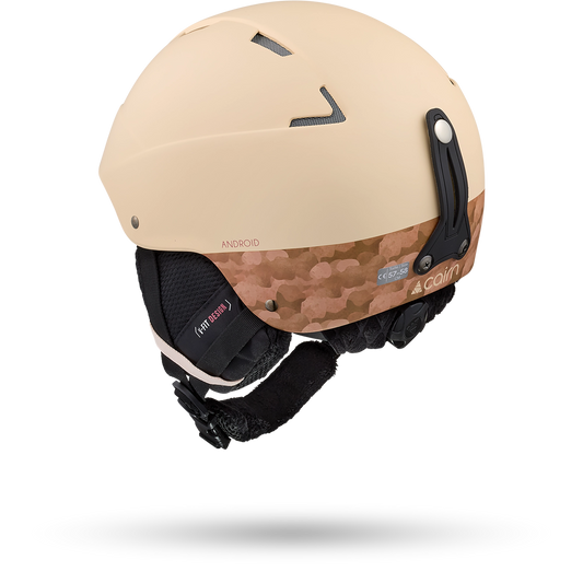 ANDROID GRAPHIC MAT LIGHT PEACH