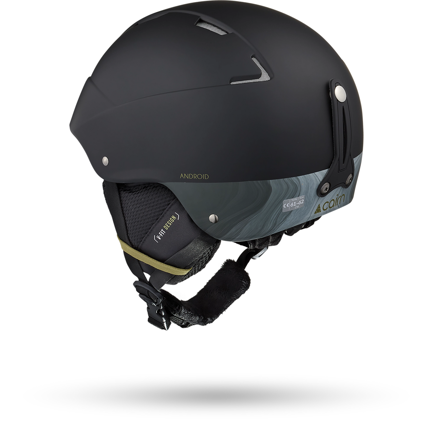 ANDROID GRAPHIC MAT BLACK LAVA