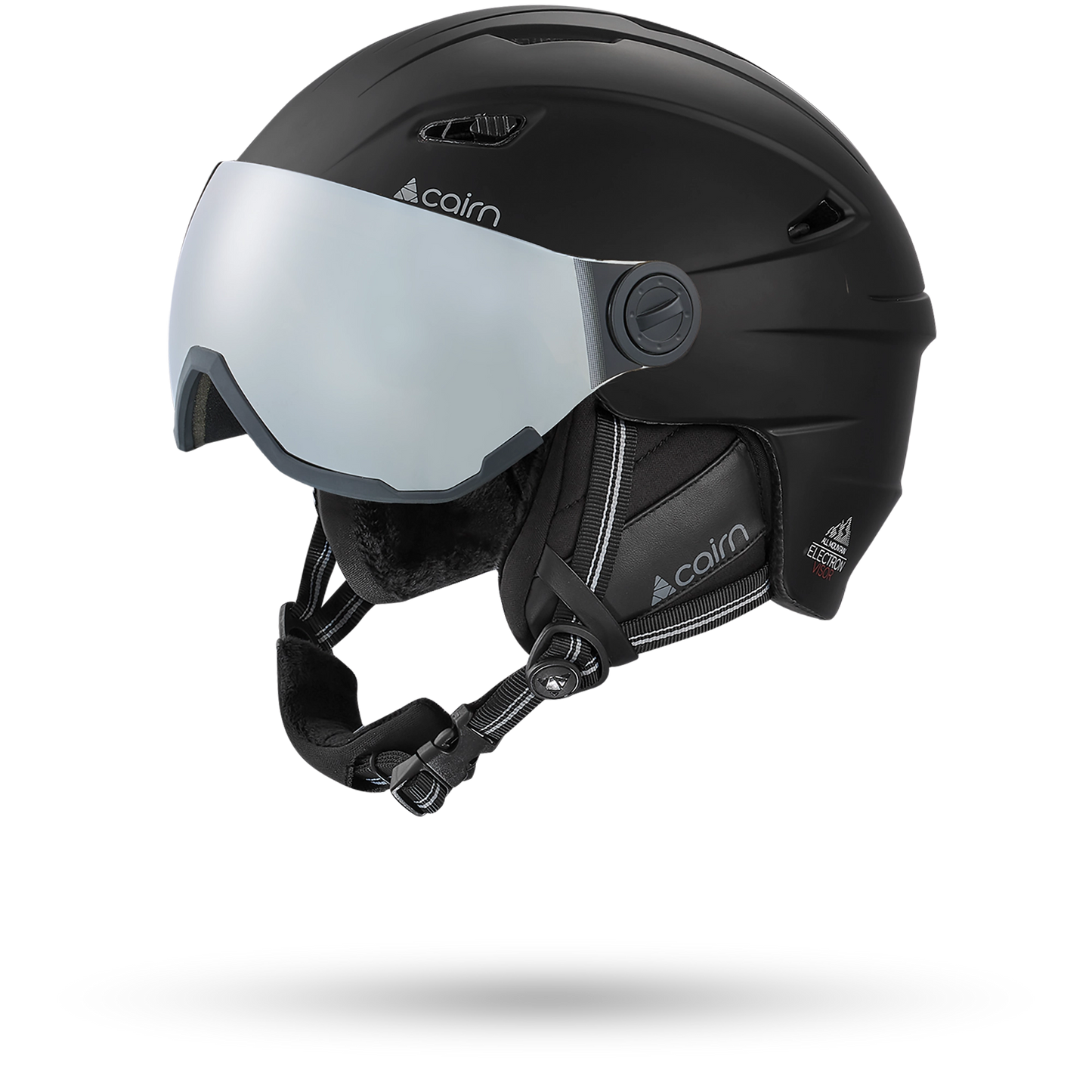 ELECTRON VISOR MAT BLACK