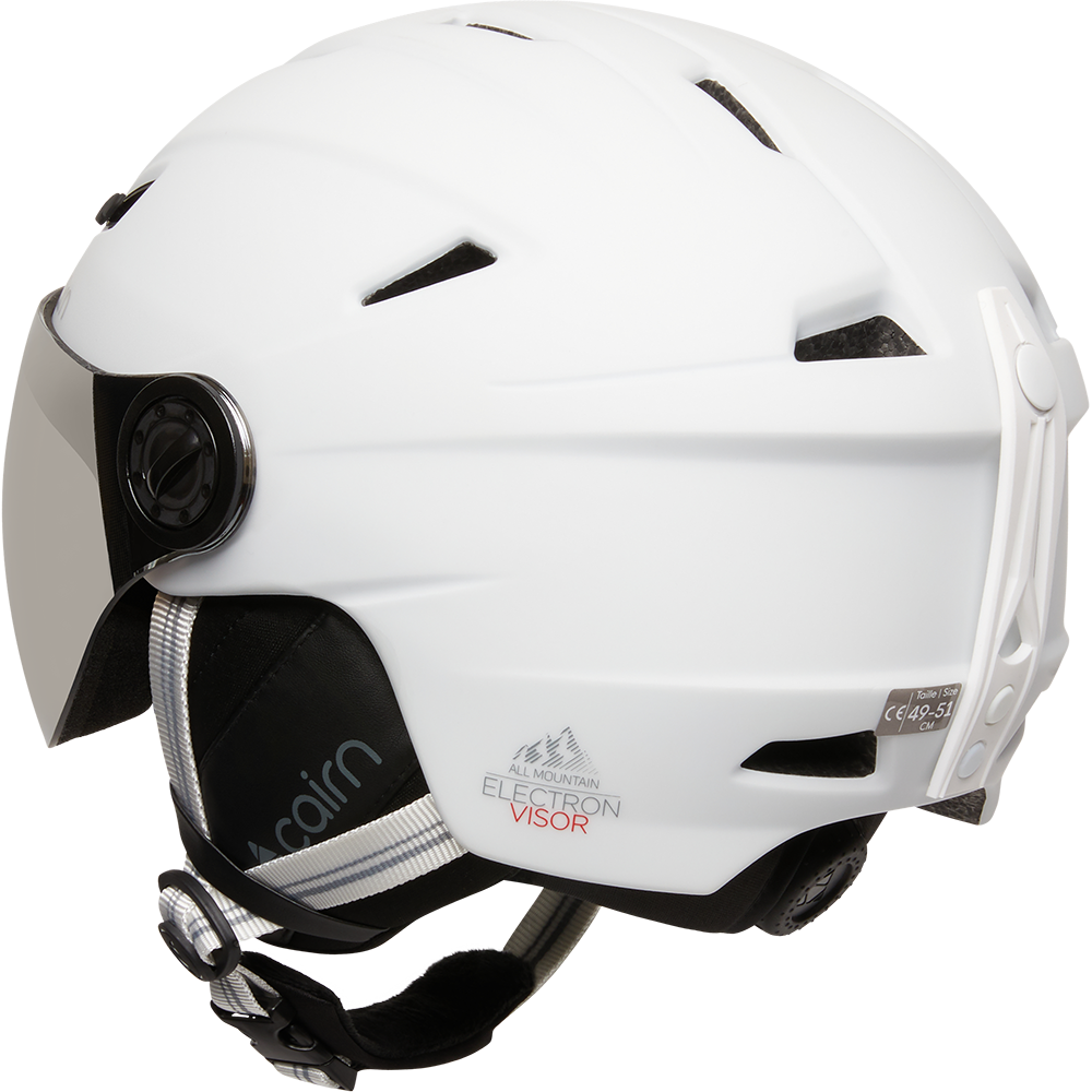 ELECTRON VISOR J MAT WHITE