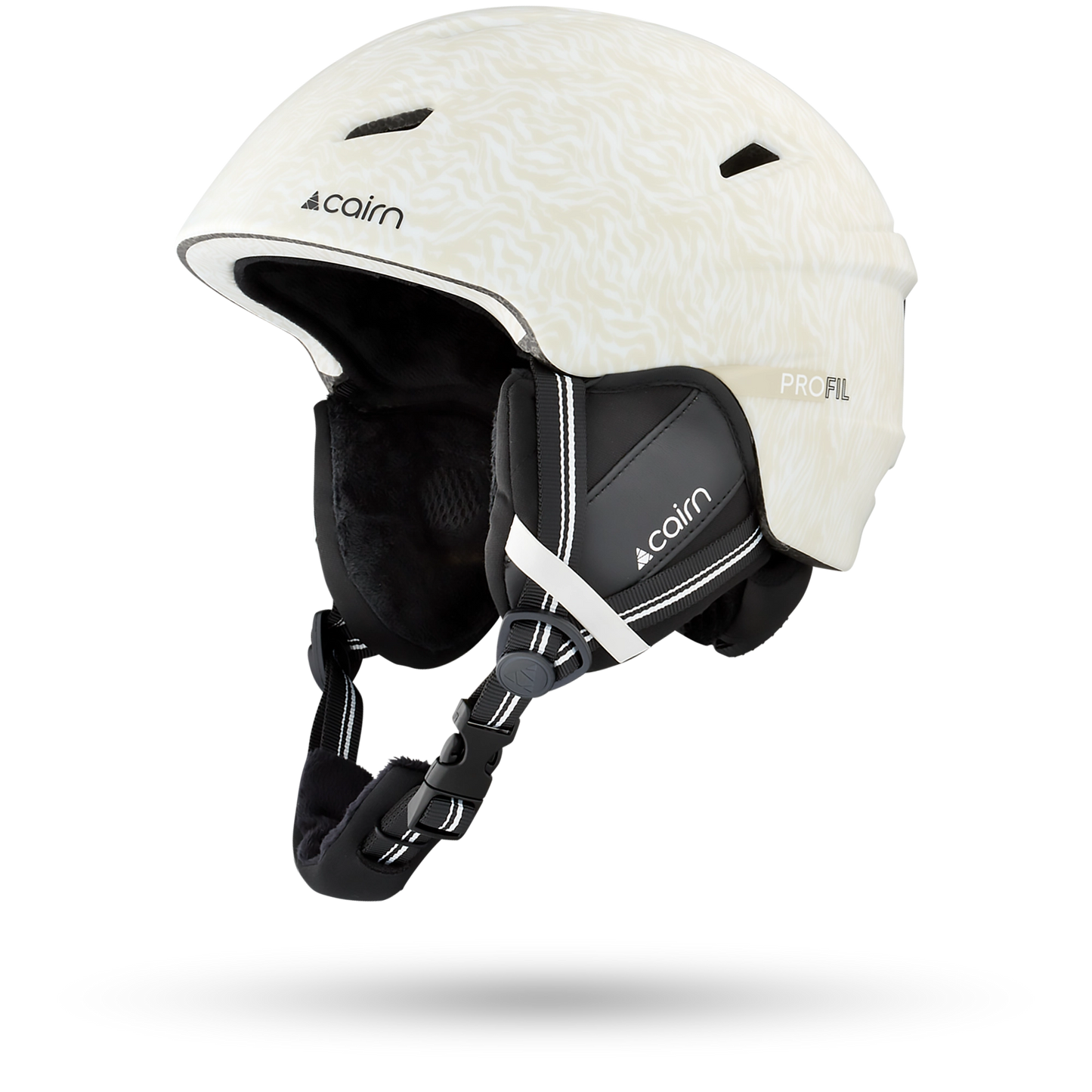 ELECTRON GRAPHIC MAT WARM GRAY WHITE