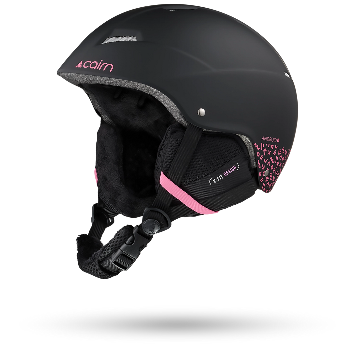 ANDROID GRAPHIC J MAT BLACK PINK