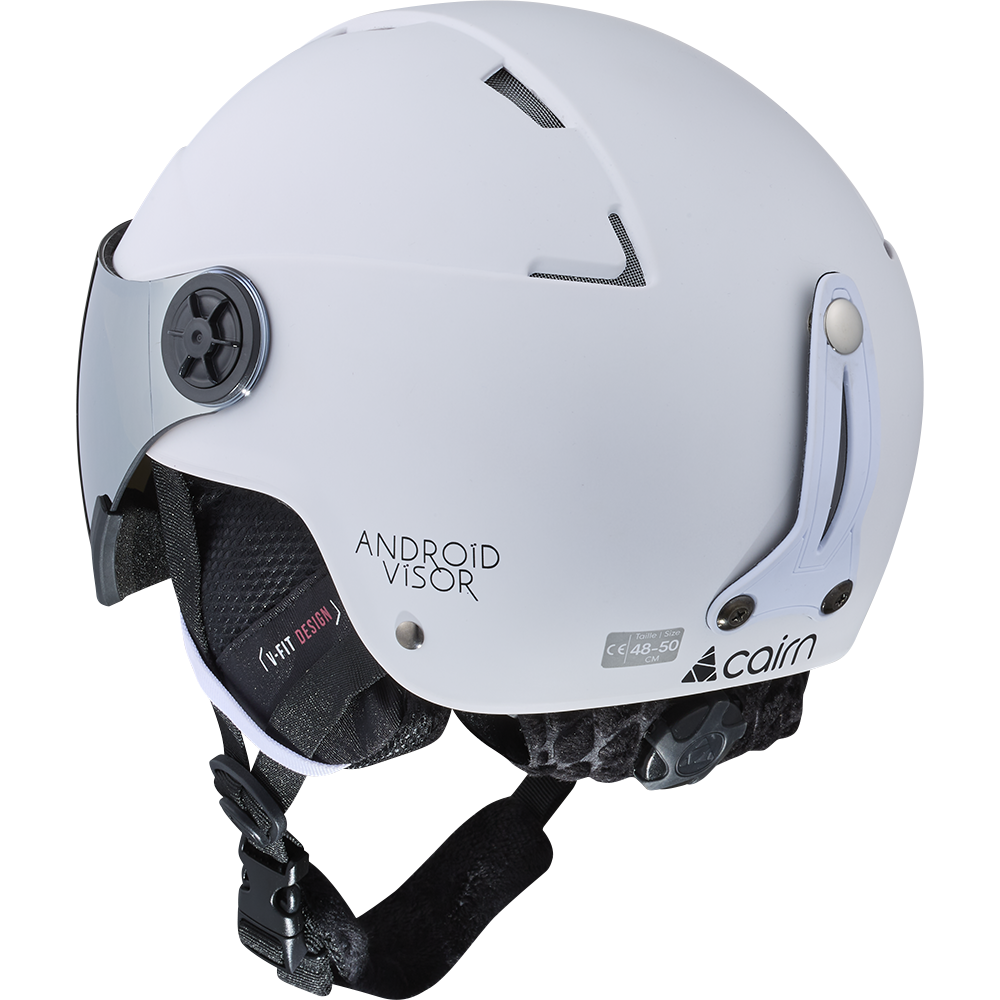 ANDROID VISOR MAT WHITE