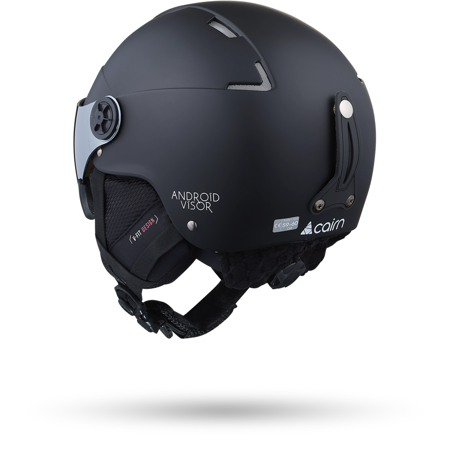 ANDROID VISOR MAT BLACK