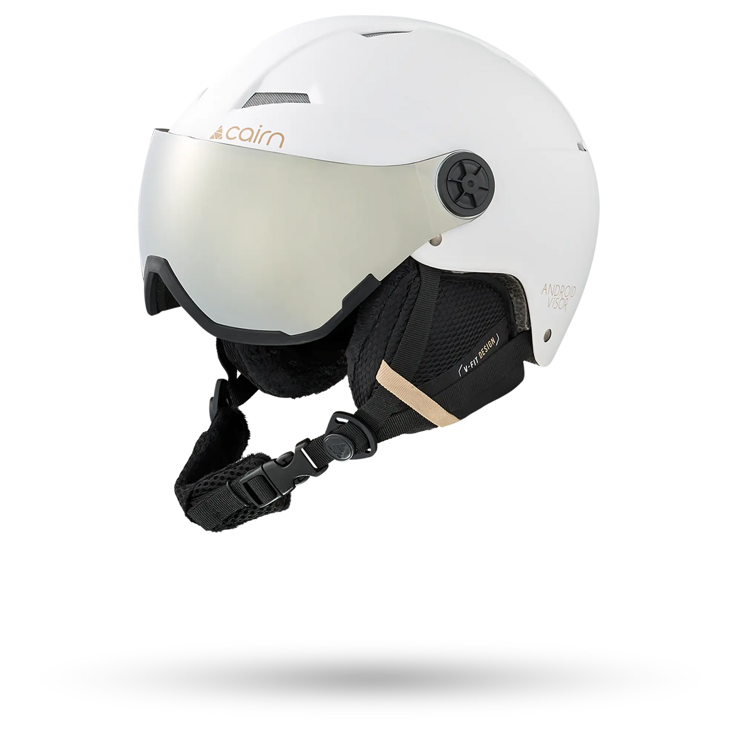 ANDROID VISOR MAT WHITE BISCUIT