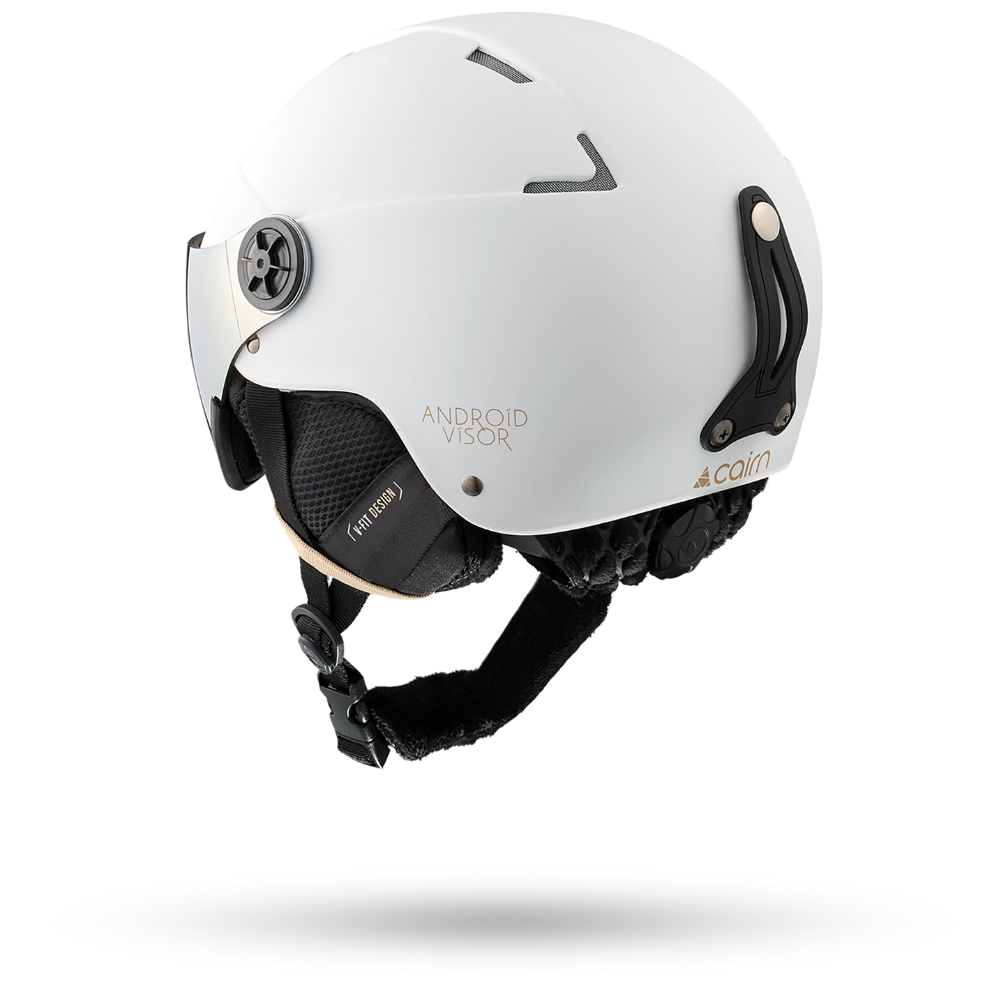 ANDROID VISOR MAT WHITE BISCUIT