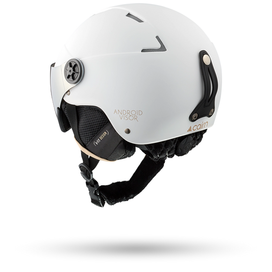 ANDROID VISOR MAT WHITE BISCUIT