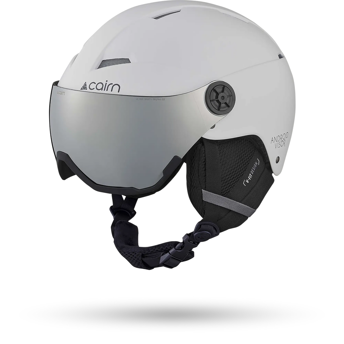 ANDROID VISOR MAT WHITE GRAY