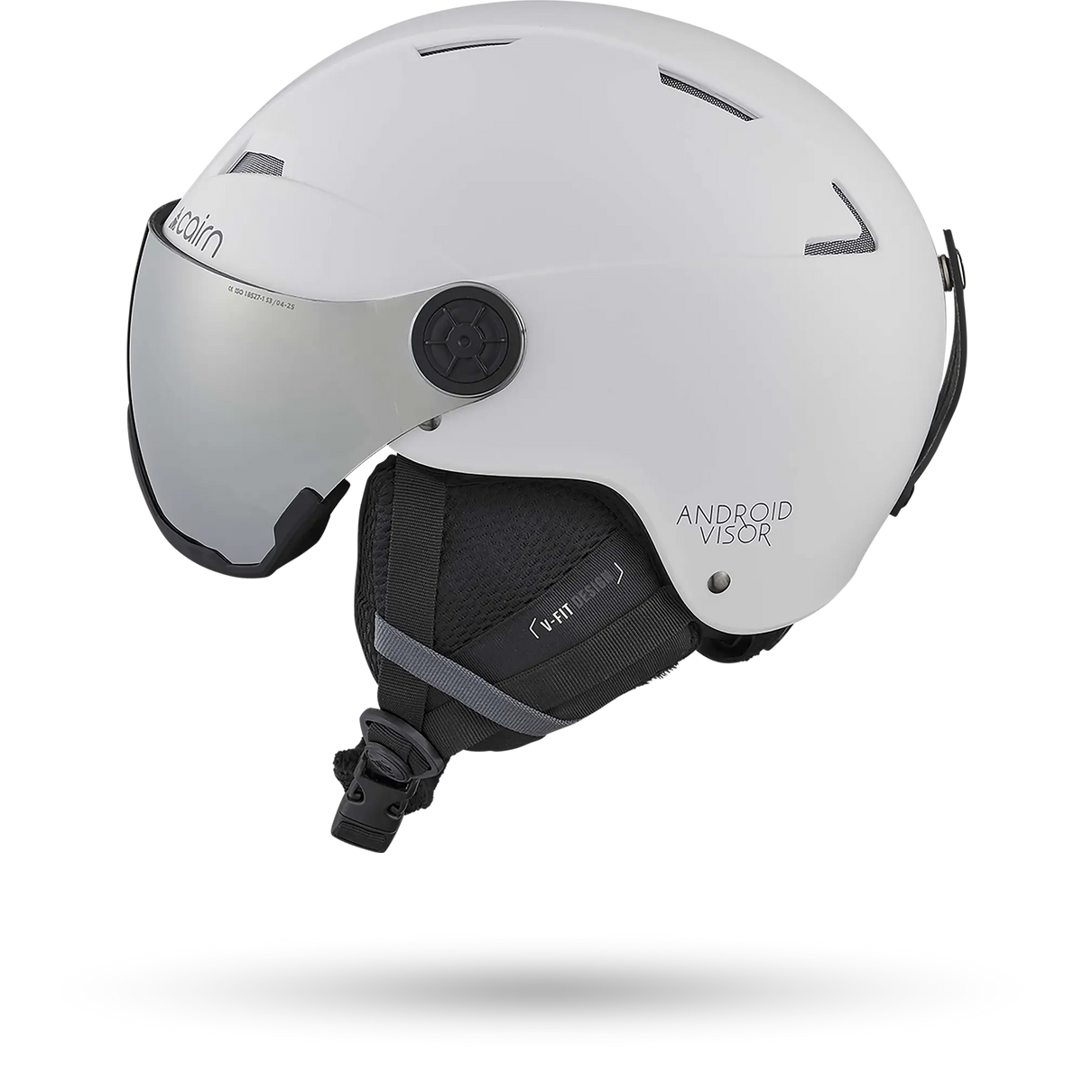 ANDROID VISOR MAT WHITE GRAY