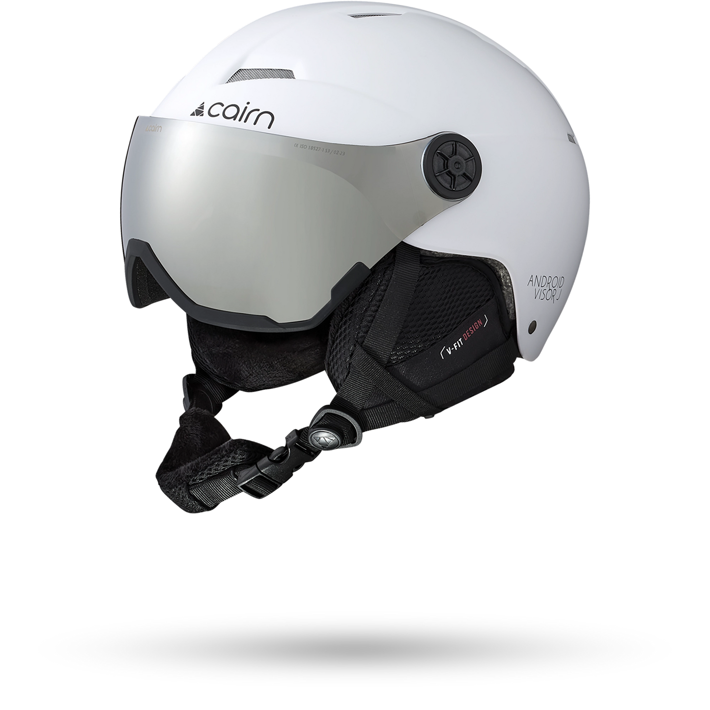 ANDROID VISOR J MAT WHITE