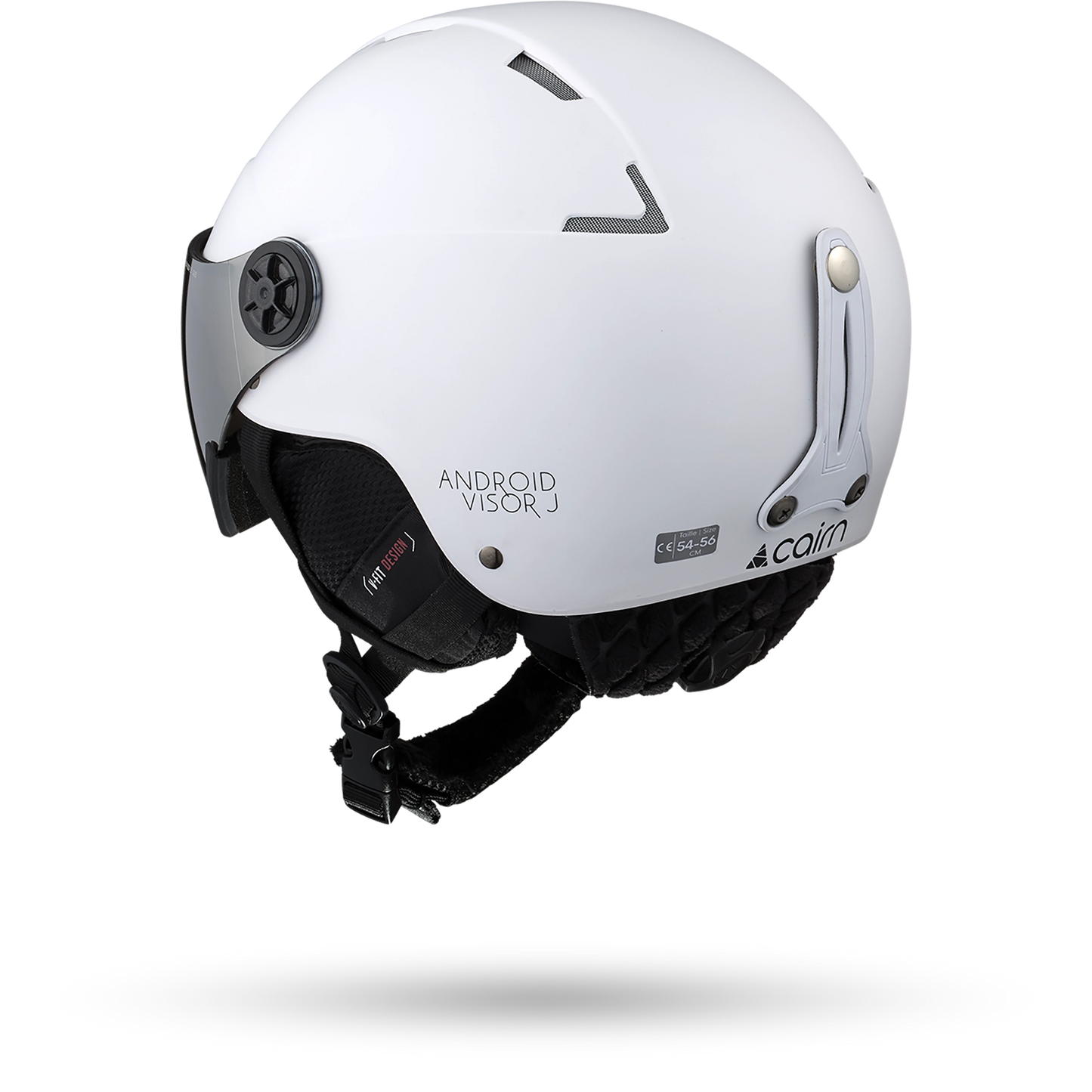 ANDROID VISOR J MAT WHITE
