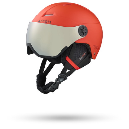 ANDROID VISOR J MAT BRIGHT RED