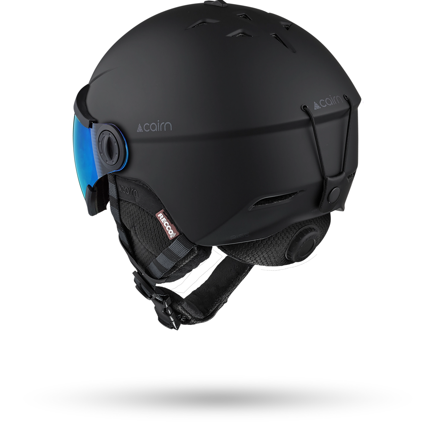 RISE VISOR PURE MAT BLACK CAMELEON