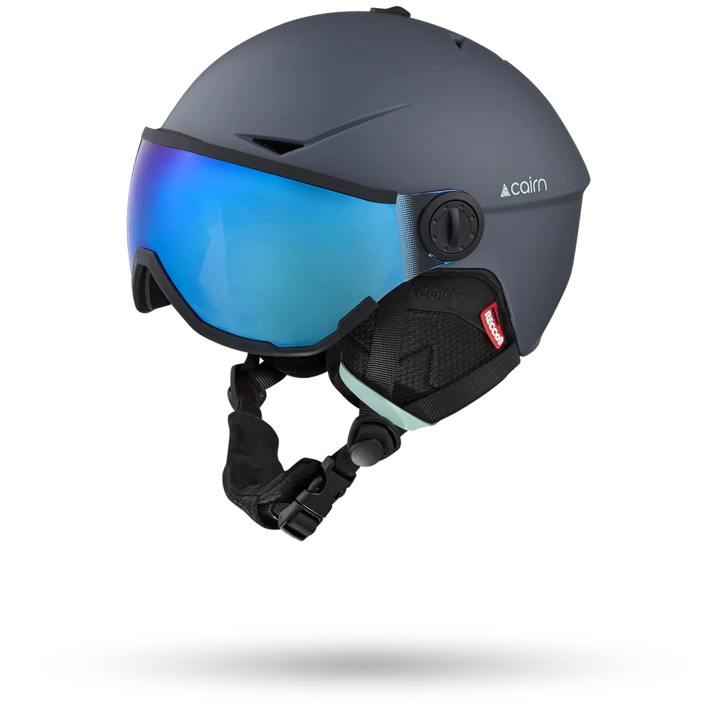 RISE VISOR PURE MAT GRAPHITE JADE