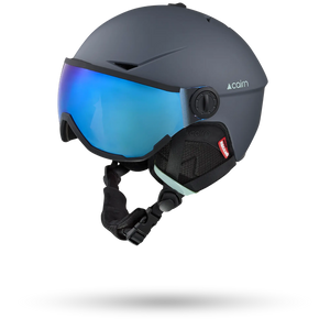 RISE VISOR PURE MAT GRAPHITE JADE 