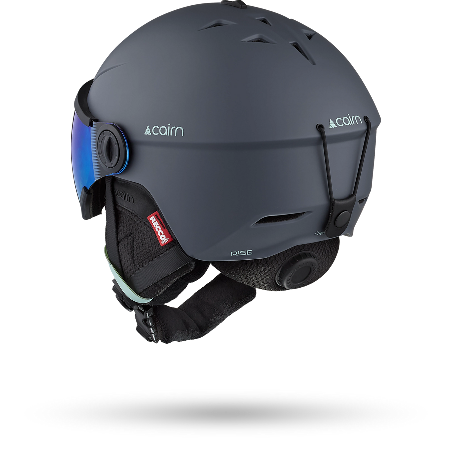 RISE VISOR PURE MAT GRAPHITE JADE