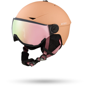 RISE VISOR PURE MAT PEACH 