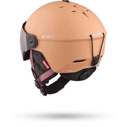 RISE VISOR PURE MAT PEACH