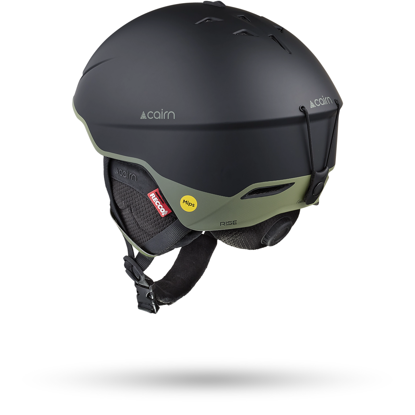 RISE MIPS® MAT BLACK KHAKI