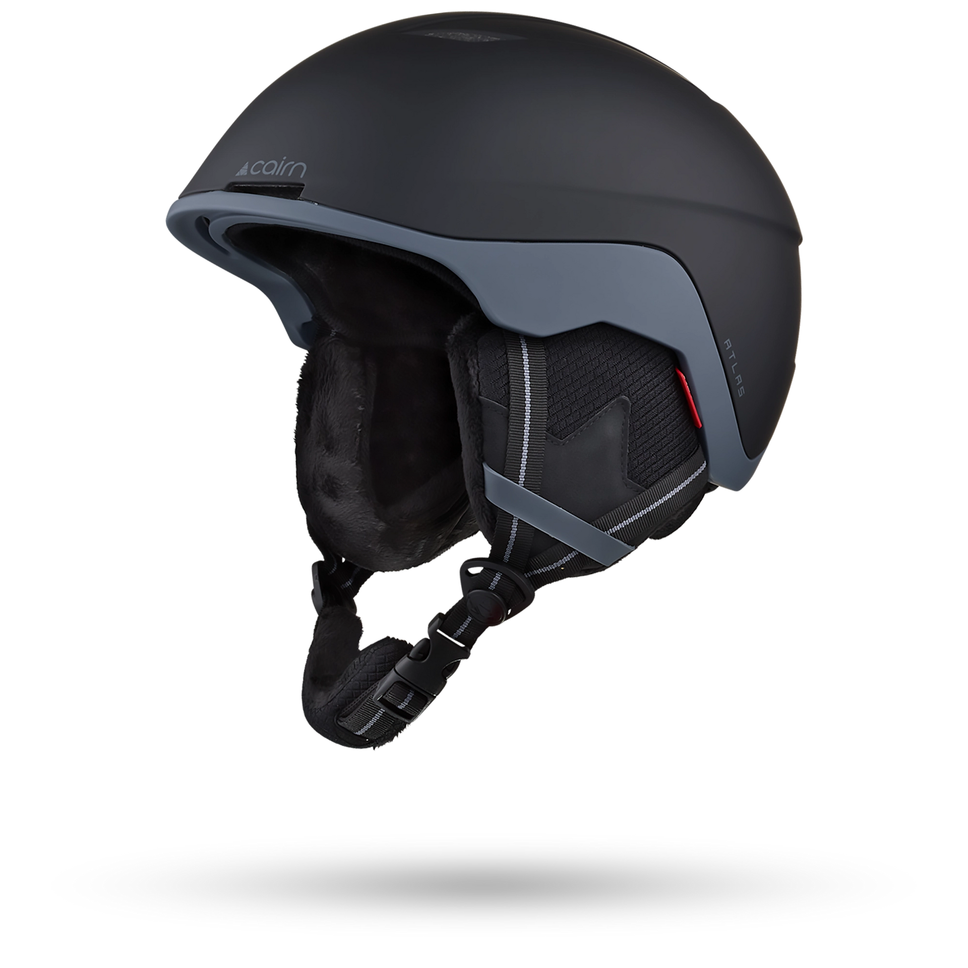 atlas snowboard helmet ATLAS PURE MAT BLACK – Cairn