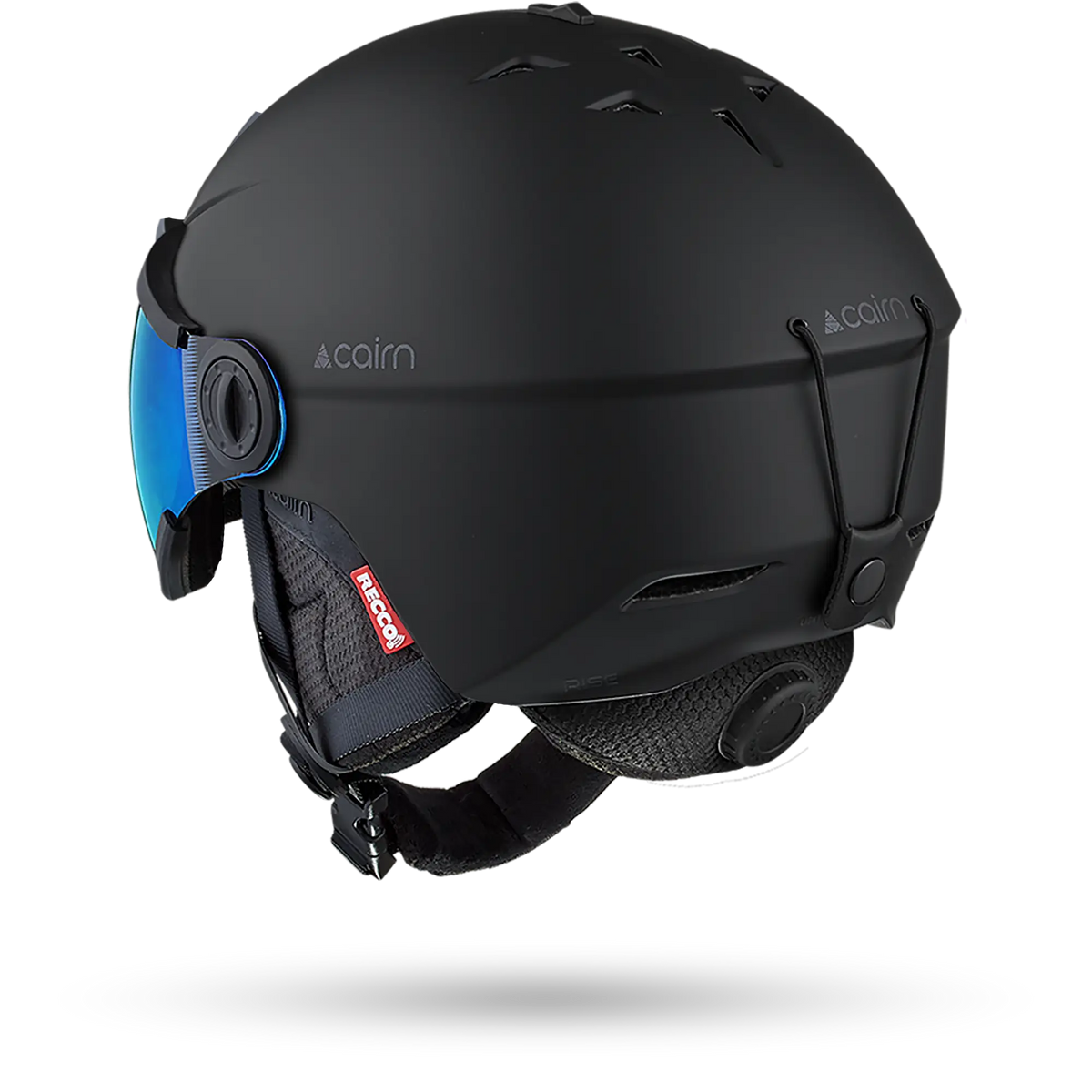 RISE II VISOR MAT BLACK CAMELEON