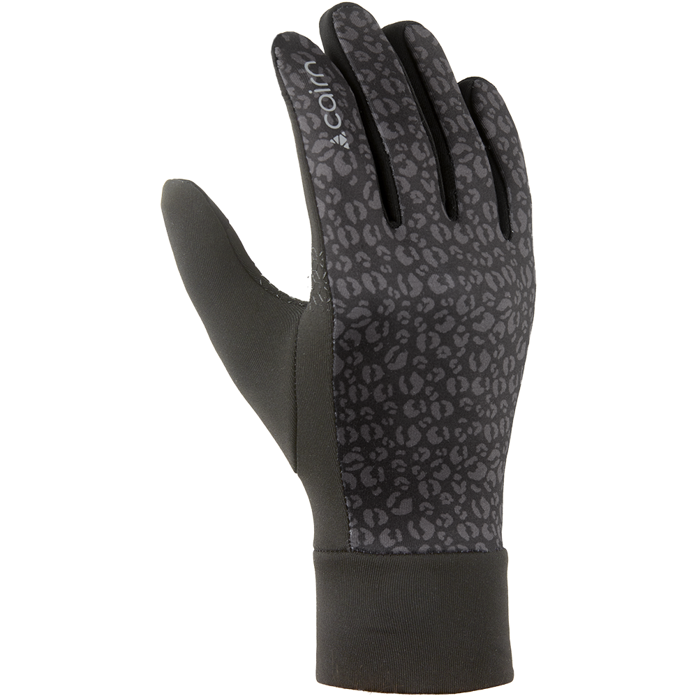 WARM TOUCH BLACK LEOPARD