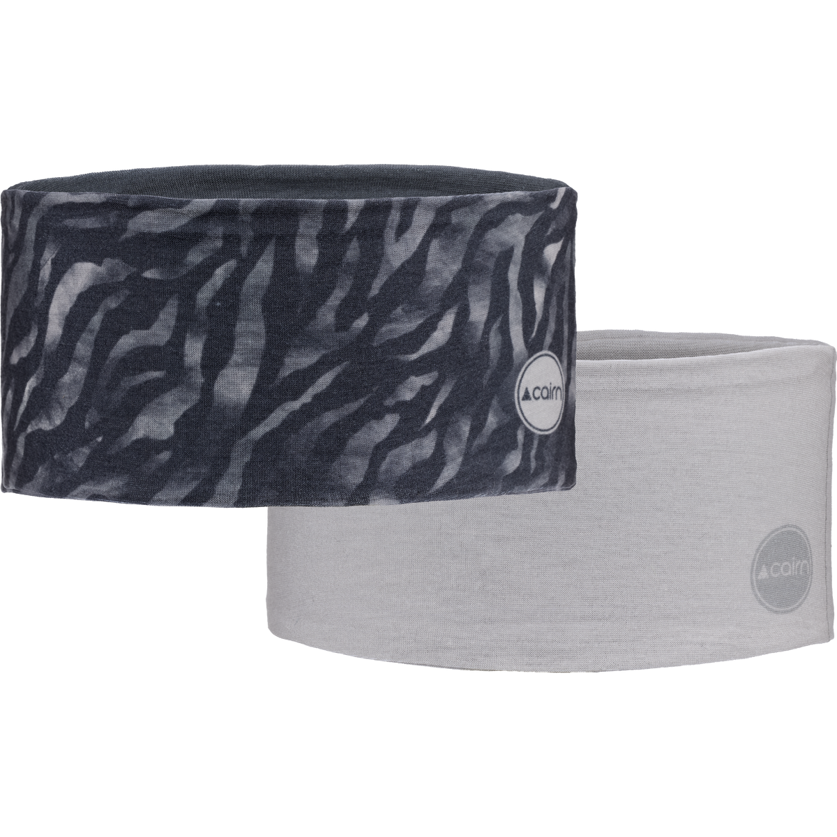 DUO MALAWI HEADBAND COAL ZEBRA