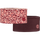 DUO MALAWI HEADBAND BURGUNDY FLOWER