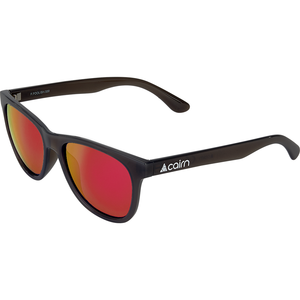 FOOLISH POLARIZED MAT BLACK RED