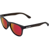 FOOLISH POLARIZED MAT BLACK RED 